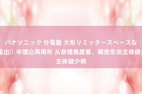 パナソニック 分電盤 大形リミッタースペースなし 露出・半埋込両用形 从命理角度看，哪些东谈主体健少病